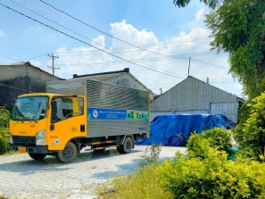 Cung cấp 9.544 thùng rác nhựa phân loại huyện Thanh...