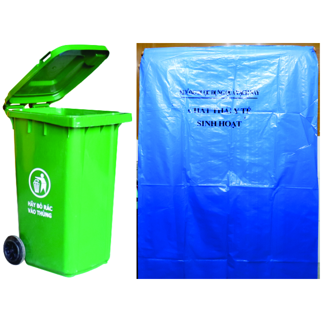 Túi rác y tế - công cụ hữu ích hỗ trợ thu gom rác thải y tế