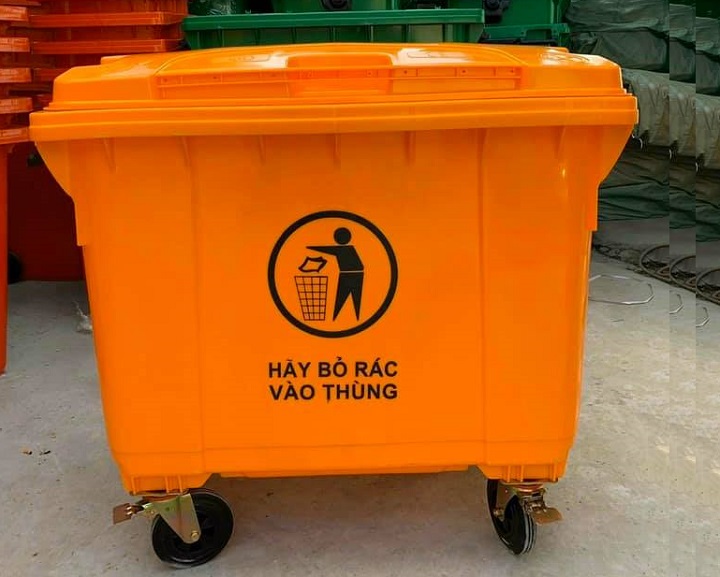 Tư vấn chọn thùng rác nhựa công cộng 660 lít