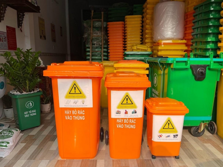 Mẫu Kế hoạch về tổ chức tuần lễ thu gom chất thải nguy hại hộ gia đình.
