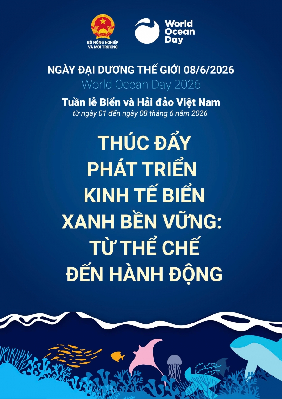 Chủ đề “Strong Marine Protected Areas for Our Blue Planet - Các khu bảo tồn biển vững mạnh cho hành tinh xanh của chúng ta”