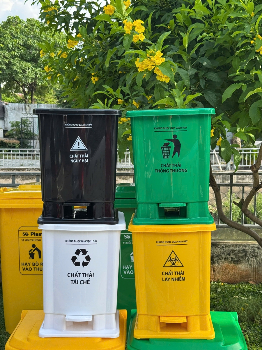 Thùng Rác Y Tế 25 Lít