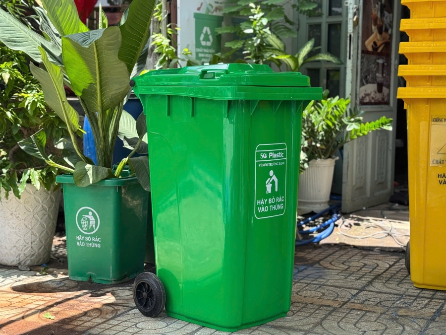 Thùng Rác Công Cộng 360 Lít