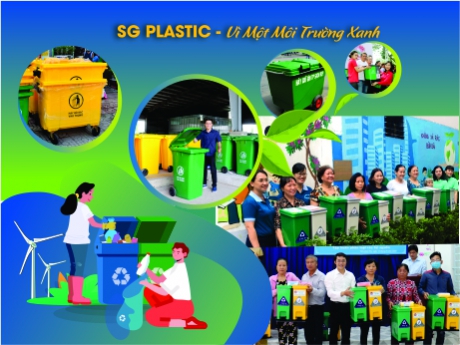 Cung cấp 6.000 thùng phân loại rác cho các xã trên địa bàn huyện Bình Chánh