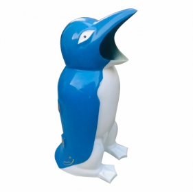 Thùng Rác Chim Cánh Cụt