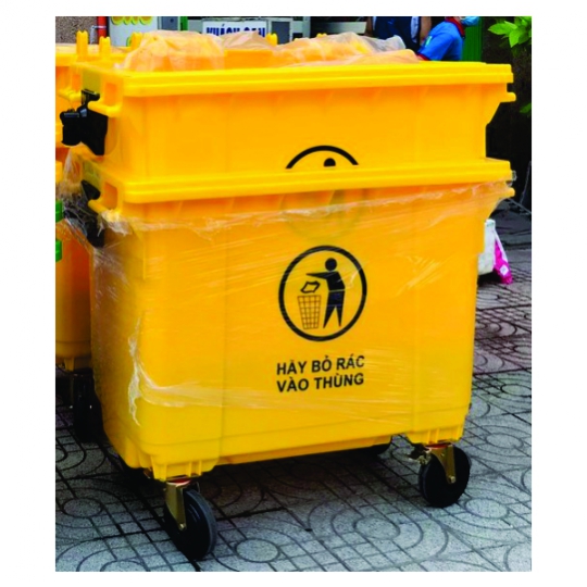 Thùng Rác Công Cộng 660 Lít