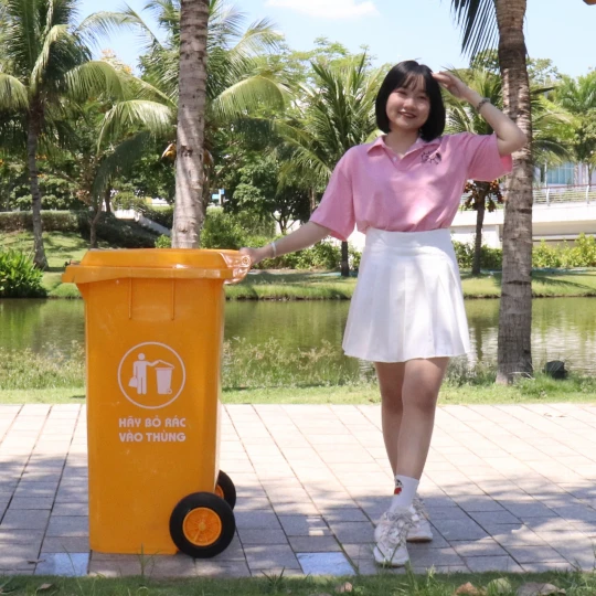 Thùng Rác Công Nghiệp 120 Lít
