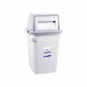 Thùng rác nhựa nắp lật 45 lít