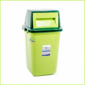 Thùng rác nhựa nắp lật 70 lít