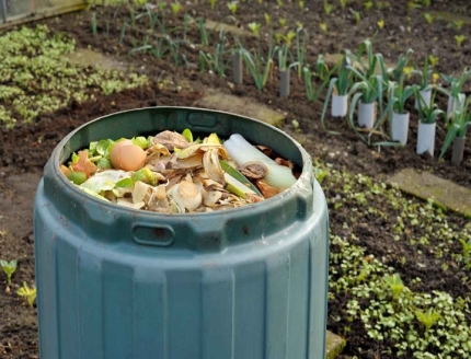 Thùng ủ phân compost thân thiện với môi trường