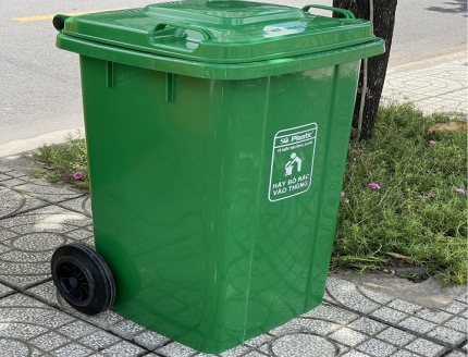 Lí do thùng rác nhựa 100 lít được sử dụng phổ biến