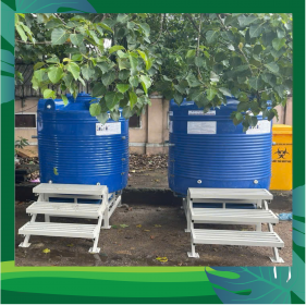 Thùng ủ rác hữu cơ 1000L