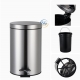 Thùng rác Inox đạp chân 8 lít