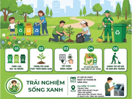 Mẫu thông cáo báo chí Ngày hội sống xanh cấp tỉnh, phường, xã