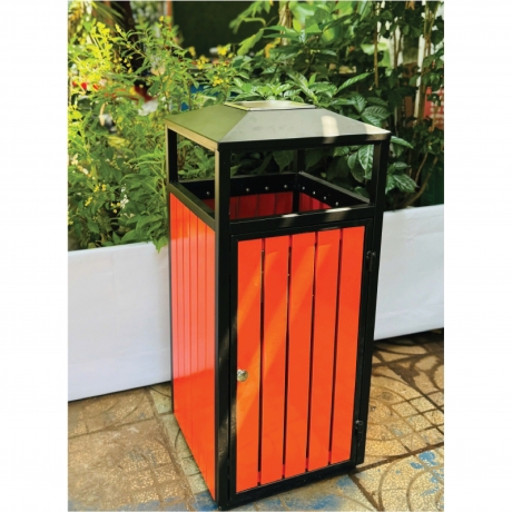 Thùng Giả Gỗ Ngoài Trời Đầu Dùi