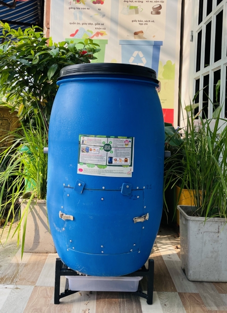 Thùng ủ rác hữu cơ 220L