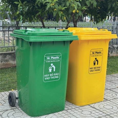 Thùng rác nhựa 360 lít