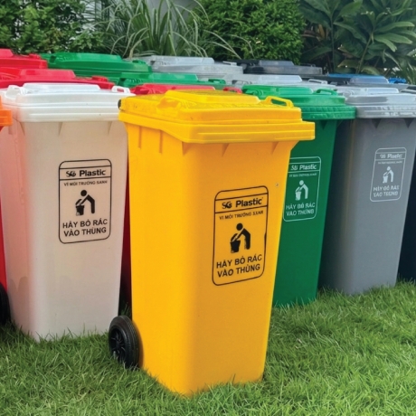 Thùng Rác Y Tế 120 Lít