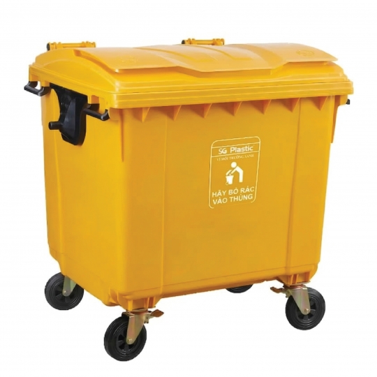 Thùng rác nhựa 1100 lít