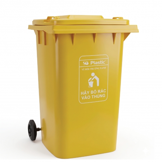 Thùng rác nhựa 360 lít