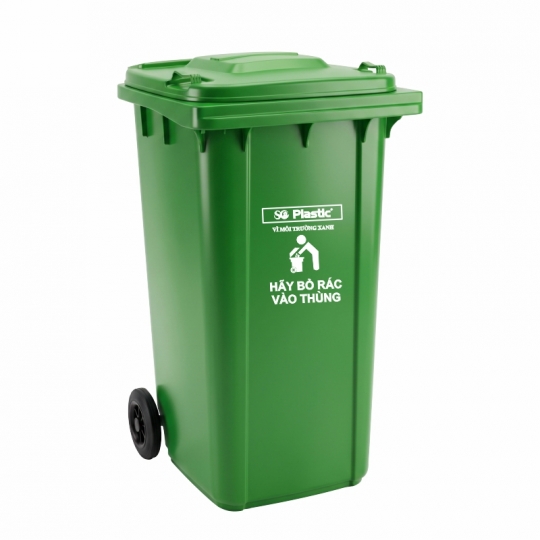 Thùng rác nhựa 240L HDPE