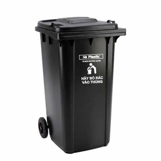 Thùng rác nhựa 240L HDPE
