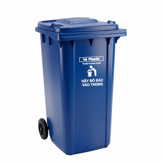 Thùng rác nhựa 240L HDPE