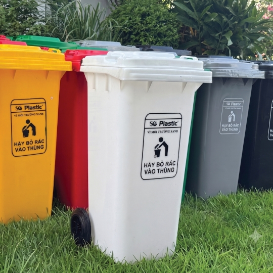 Thùng Rác Y Tế 120 Lít