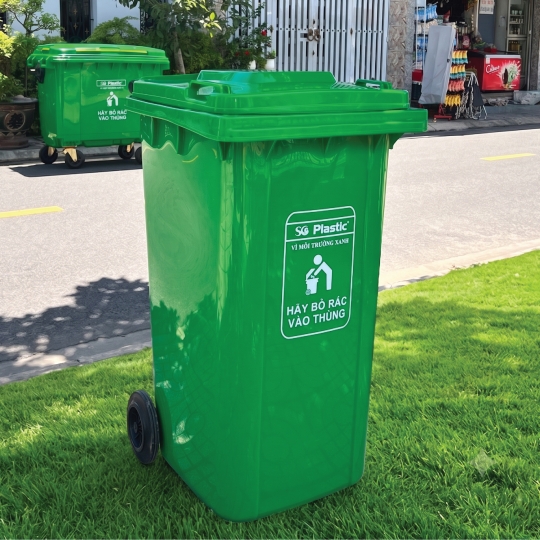 Thùng Rác Y Tế 240 Lít