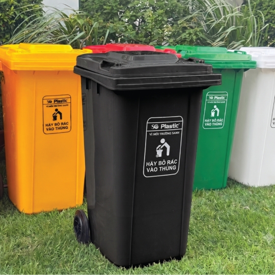 Thùng Rác Y Tế 240 Lít