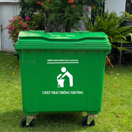 Thùng Rác Y Tế 1100 Lít