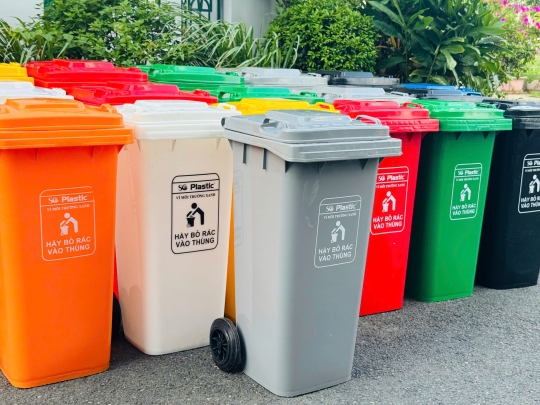 Thùng Rác Công Nghiệp 120 Lít