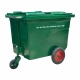 Xe Thu Gom Rác Đẩy Tay 660L Bánh Đúc
