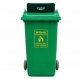 Thùng rác nhựa 240 lít nắp hở